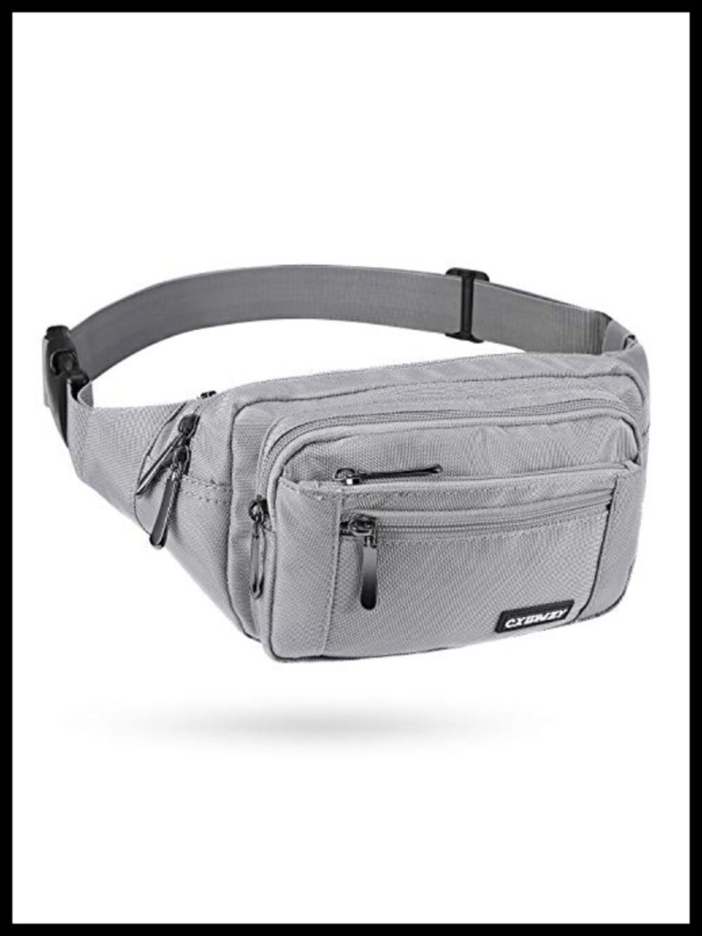 Fanny Pack Waist Bag Multi-Pocket Waterproof 1200D Polyester Travel Hiking